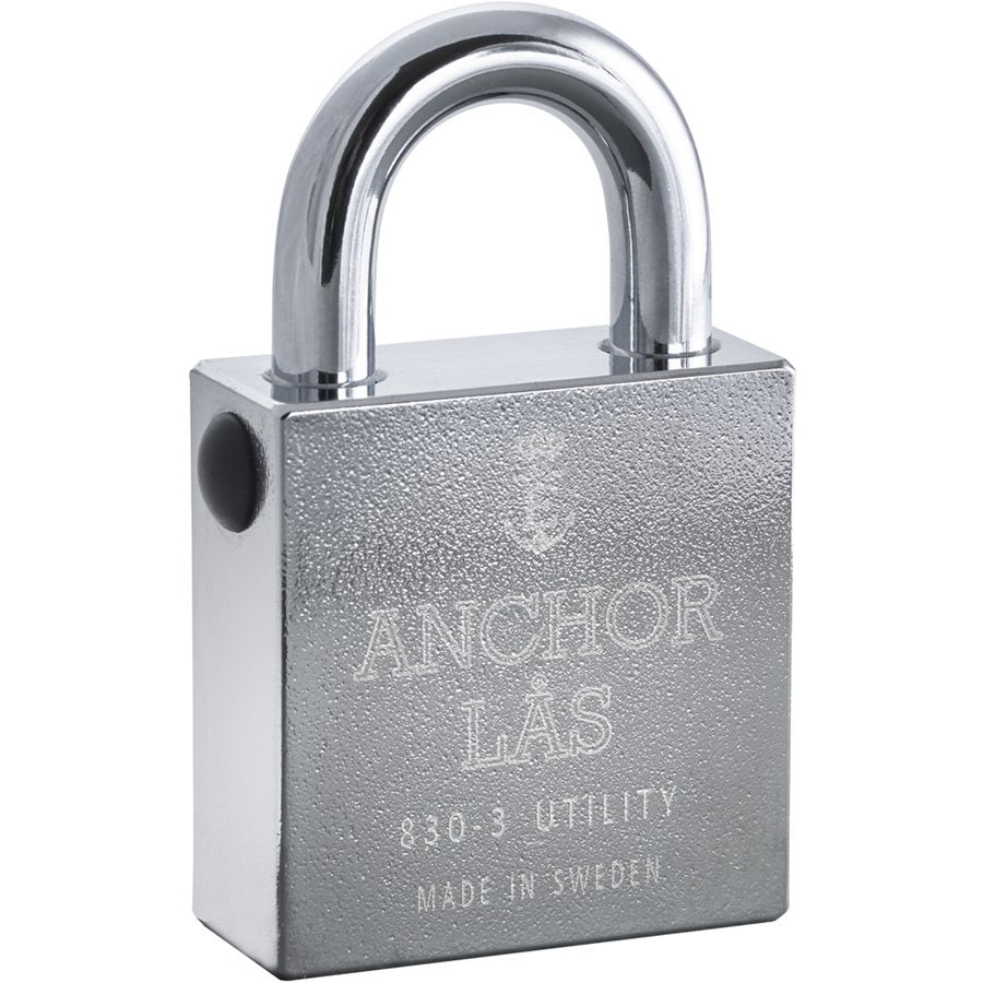 Hänglås 830-3 Utility B28 Oval tom