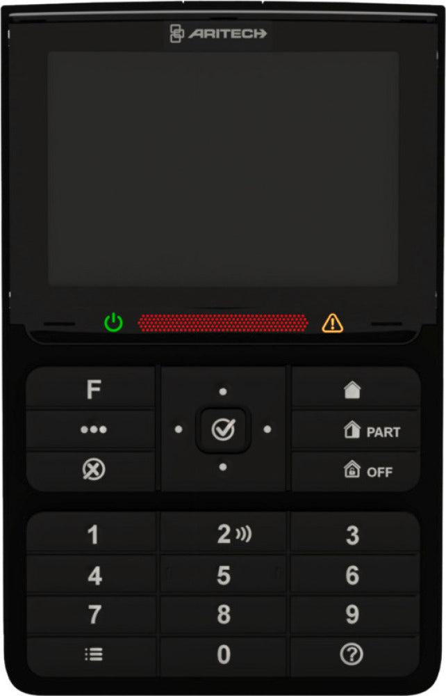 Manöverpanel ATS1125 Mifare svart
