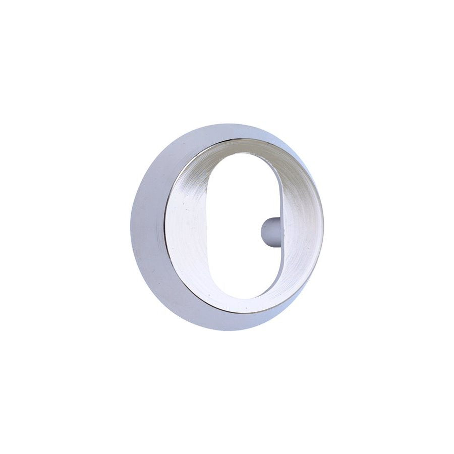 Cylinderring oval 16mm mattmässing SB