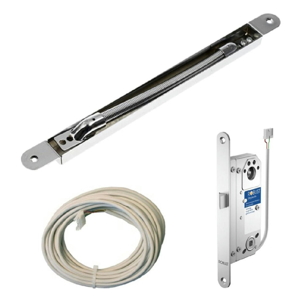 Eltryckeslås 988 rättvänd höger kpl