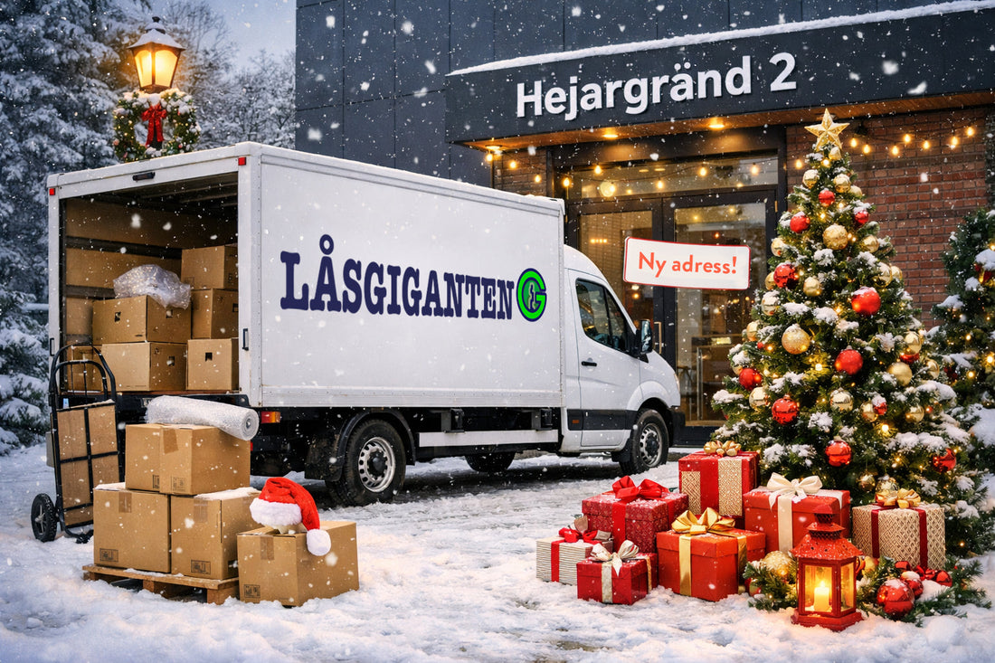 Låsgiganten flyttar – Viktig information inför jul och nyår