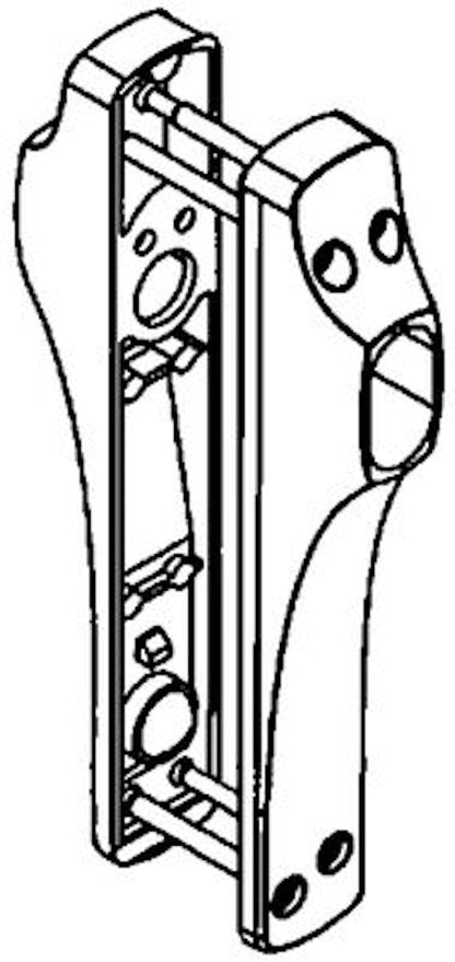 Cylinderbehör 44459E kpl krom