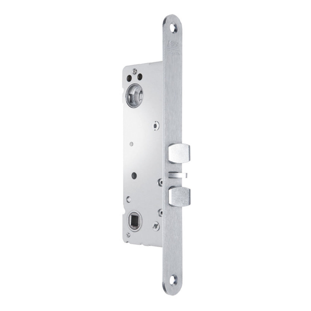 Låshus 222-35 höger från ASSA ABLOY är ett låshus för ytter-, inner- och entrédörrar samt tekniska utrymmen med 35 mm dorndjup. Med cylinder-, förreglingsfall och tryckesfall.