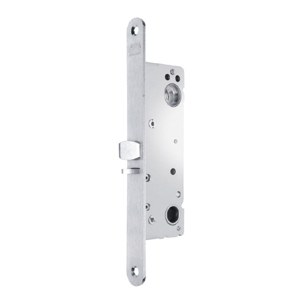 Låshus 232-35 vänster från ASSA ABLOY är ett låshus för entrédörrar och portar försedda med draghandtag, dörrstängare eller dörrautomat. Passar vänsterhängda dörrar med 35 mm dorndjup.