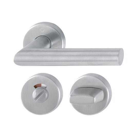 Trycke Amsterdam ID F69 rostfri röd/vit wc