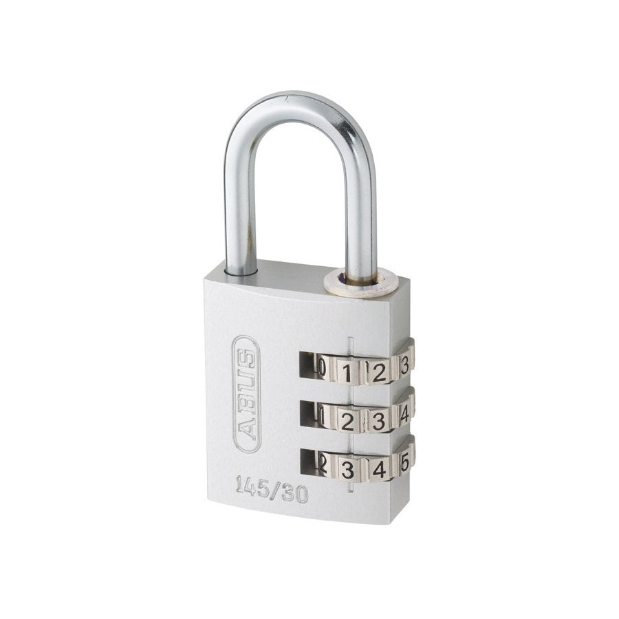 Hänglås 145/30 komb silver SB