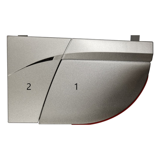 Flatscan SW cover 2 vänster silver