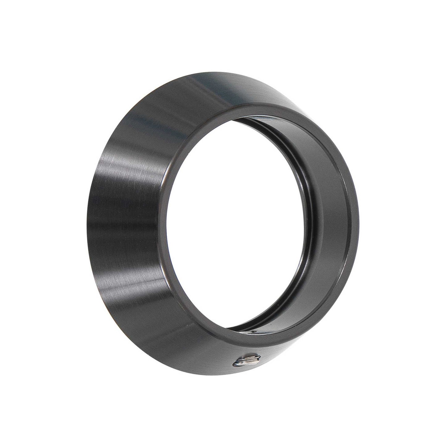 Cylinderring 15mm S rund mattsvart Mirus