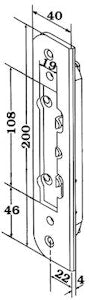 Slutbleck 4632 plant m. magnet
