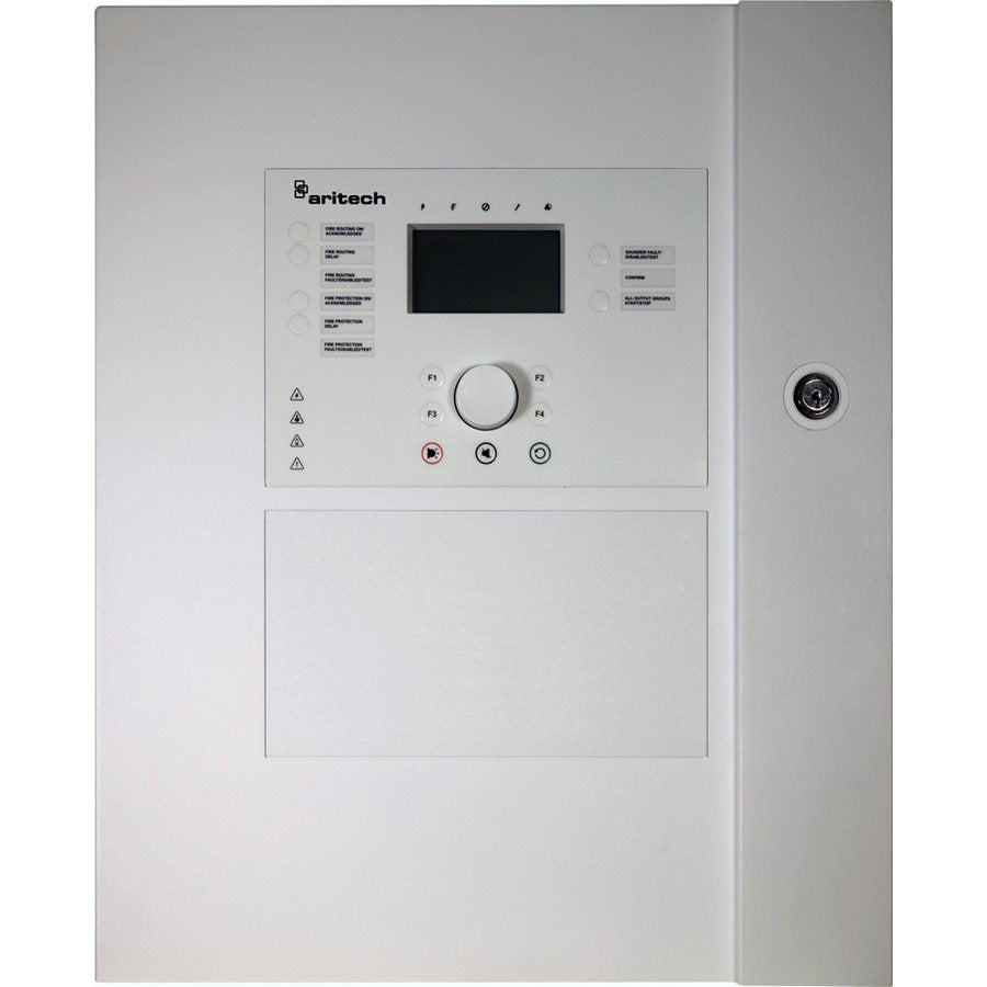 Brandlarmscentral 2X adresserbar 1 slinga svensk