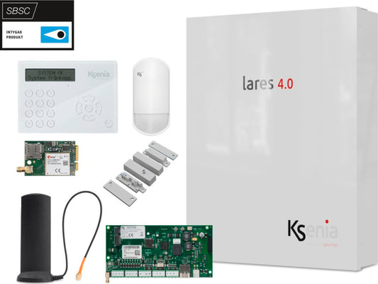 Larmpaket lares 4.0 40 wls 4G stor ergo M vit