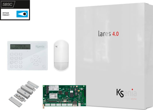 Larmpaket lares 4.0 40 wls stor ergo M vit