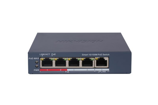 PoE Switch 4 Ports DS-3E1105P-EI