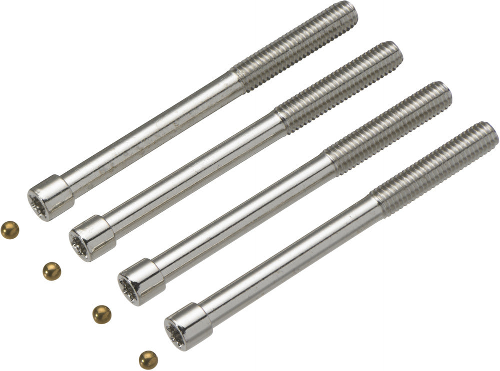 Cylinderskruv säkerhet M5x70mm inkl plugg 4-pack