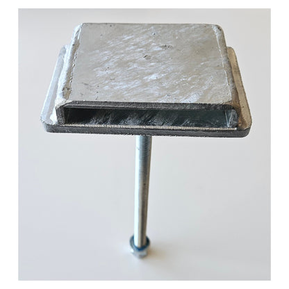 Låsbom 1500mm insticksbom höger krom