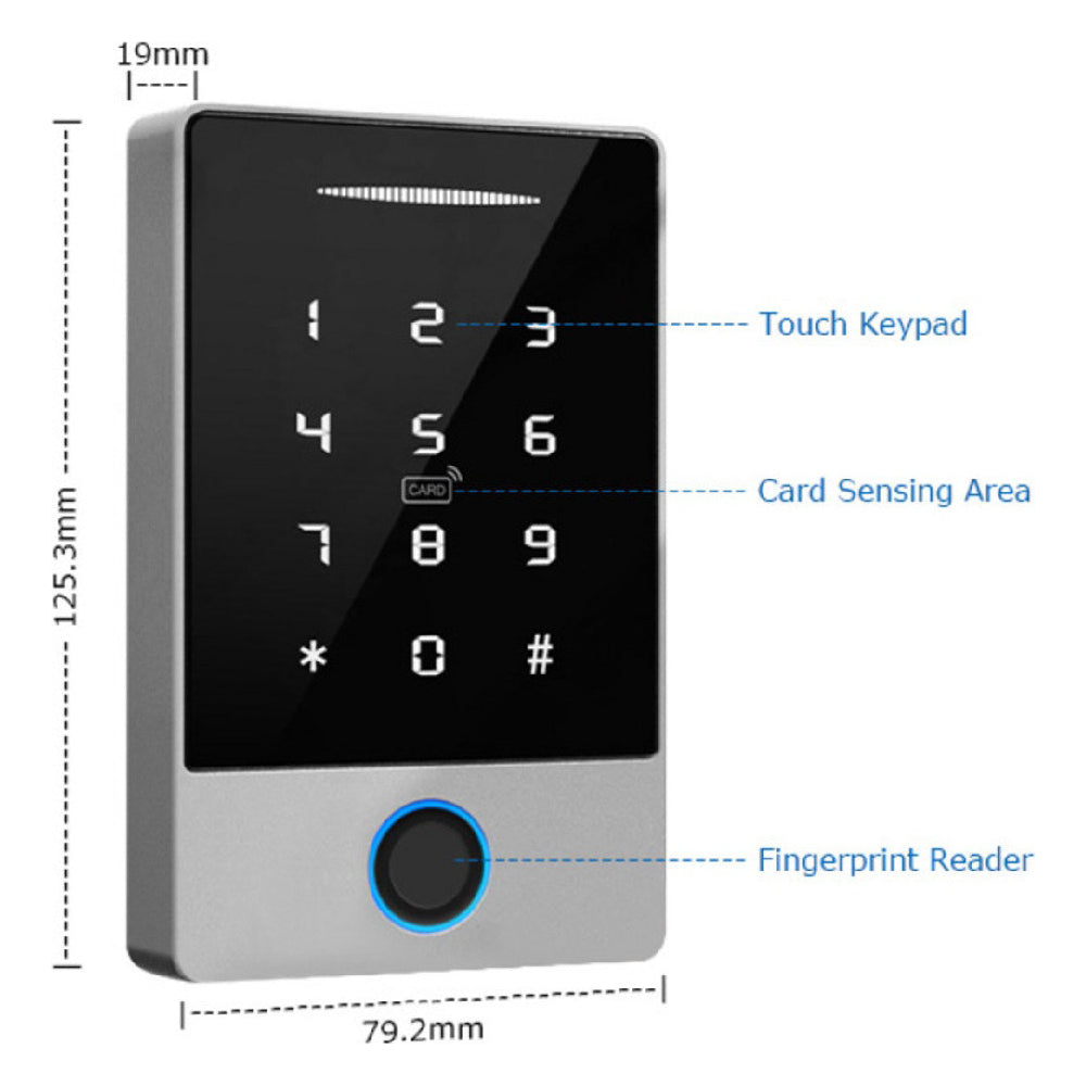 Väggläsare BG-AC06F