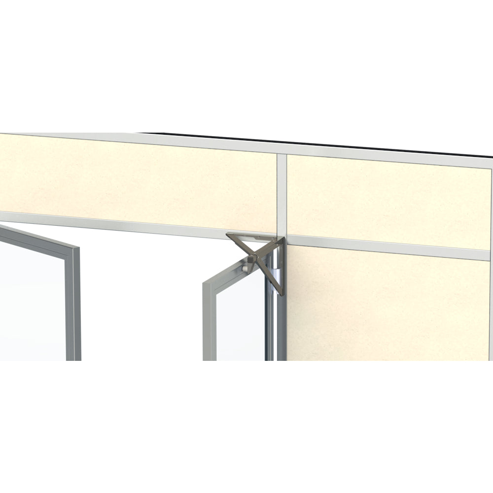 Dörrstopp FLEXSTOP ljusgrå (aluwhite)