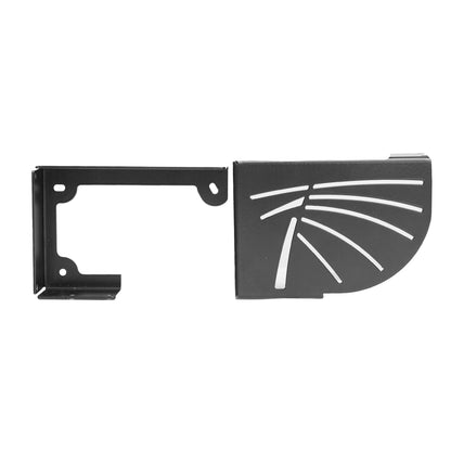 Vandalskydd flatscan SW/3D vänster svart