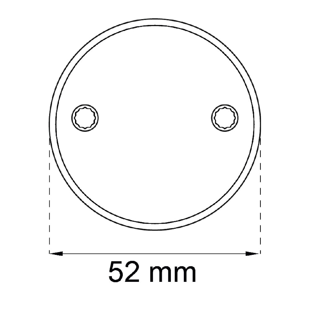 Täckbricka 4265Z svart SB
