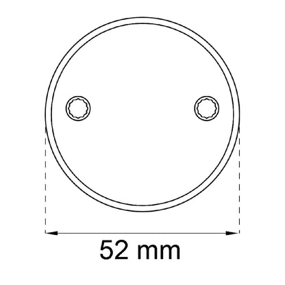 Täckbricka 4265Z svart SB