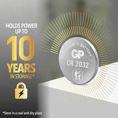 Batteri CR2032 3V 10-pack