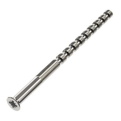 Vredskruv M5 90mm midjor nickel 100-pack