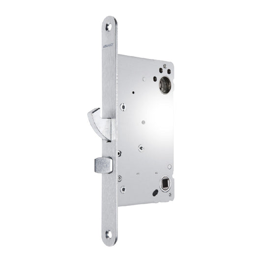 Låshus 310-70 höger från ASSA ABLOY är ett låshus ur den populära 300-serien för högerhängda dörrar med 70 mm dorndjup. Passar dörrar till industri, butikslokaler och liknande miljöer där ett djupare dornmått krävs.