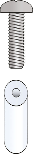 Plintdistans 15mm 20-pack