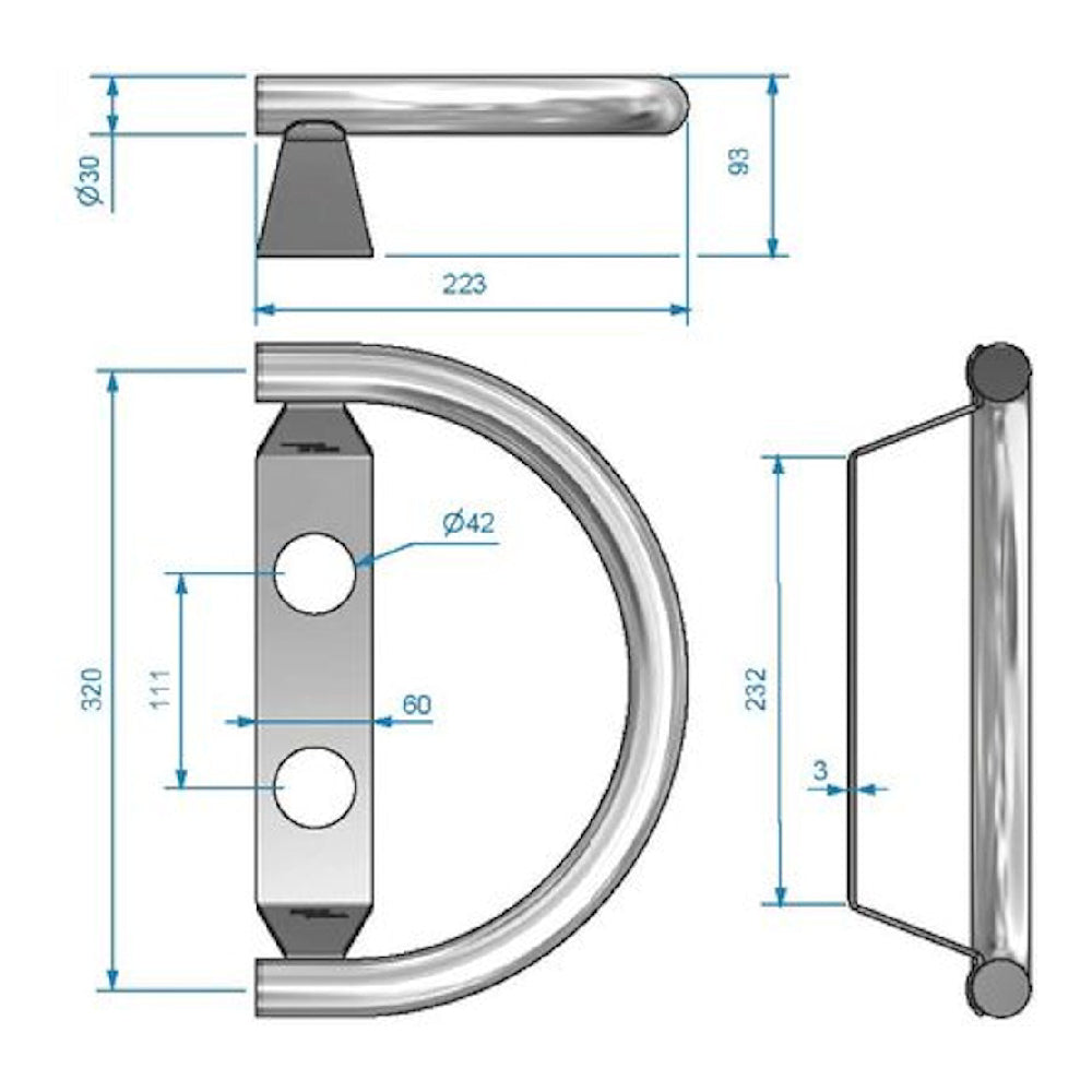 Draghandtag Slug 14 elektropolerd