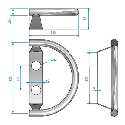 Draghandtag Slug 14 elektropolerd