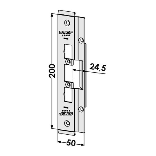 Monteringsstolpe ST4186 plan