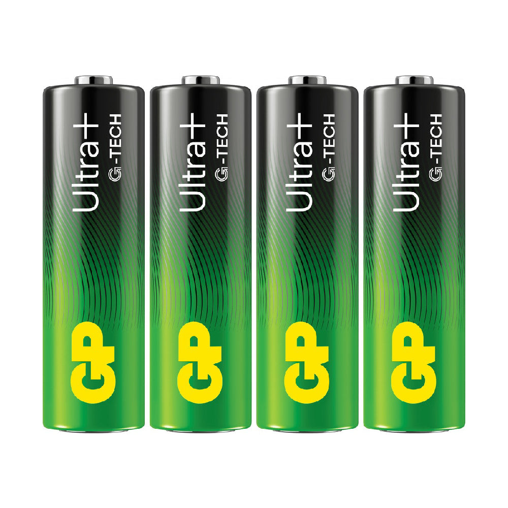 Batteri 15AUP/LR6 AA 1,5V Ultra Plus alkaliskt 4-pack SB