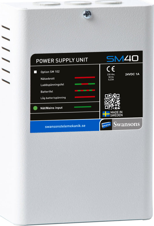 Strömförsörjning SM40 24V 1A Mini