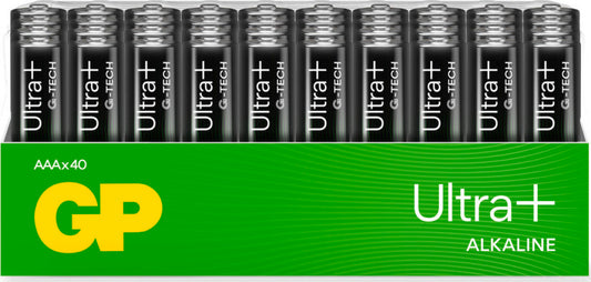 Batteri LR03 AAA Ultra Plus alkaliskt 40-pack