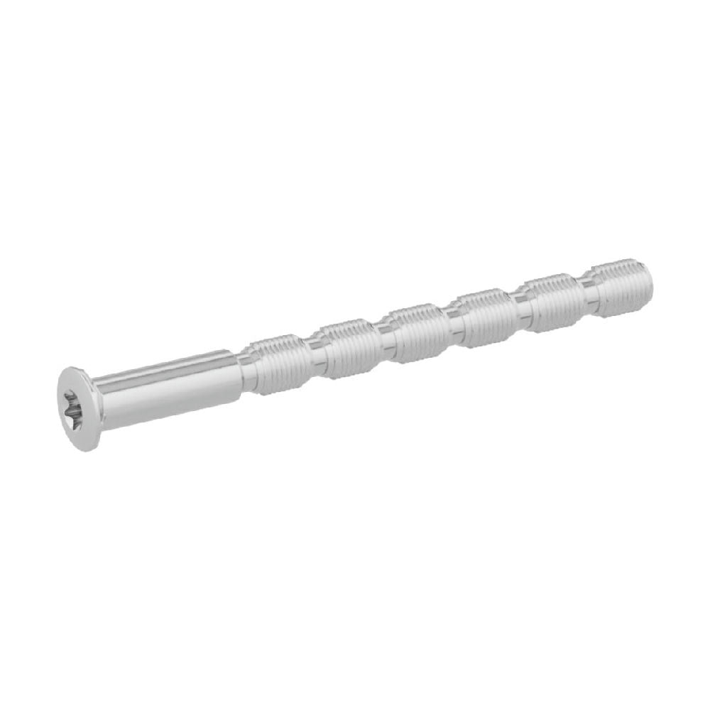 Vredskruv M5 90mm midjor svart