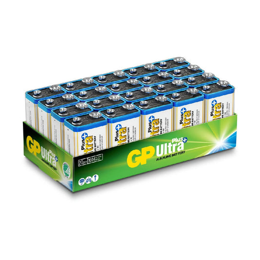 Batteri 6Lf22 9V Ultra Plus Alkaline 20-Pack