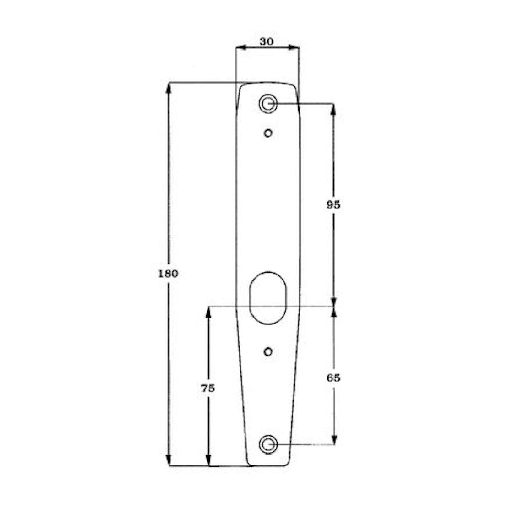 Underläggsbricka 4926 844 krom