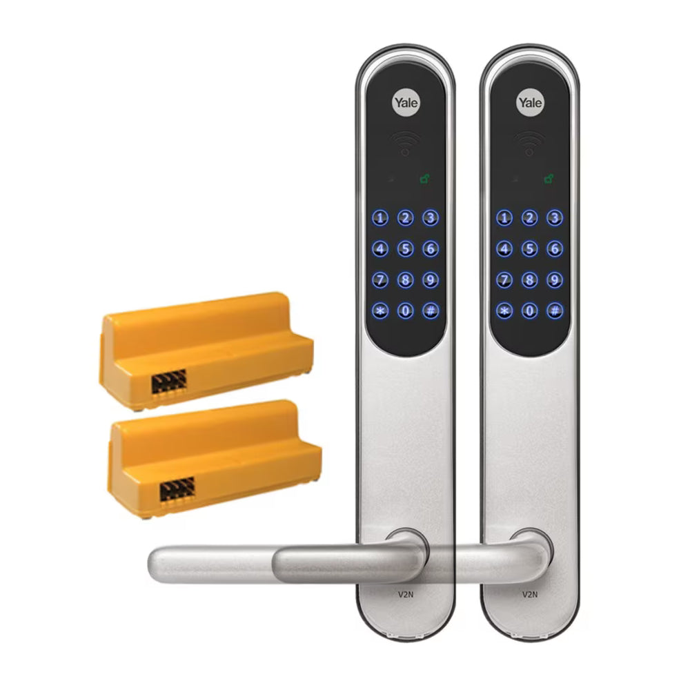 Kodlås Doorman Classic Home silver 2-pack