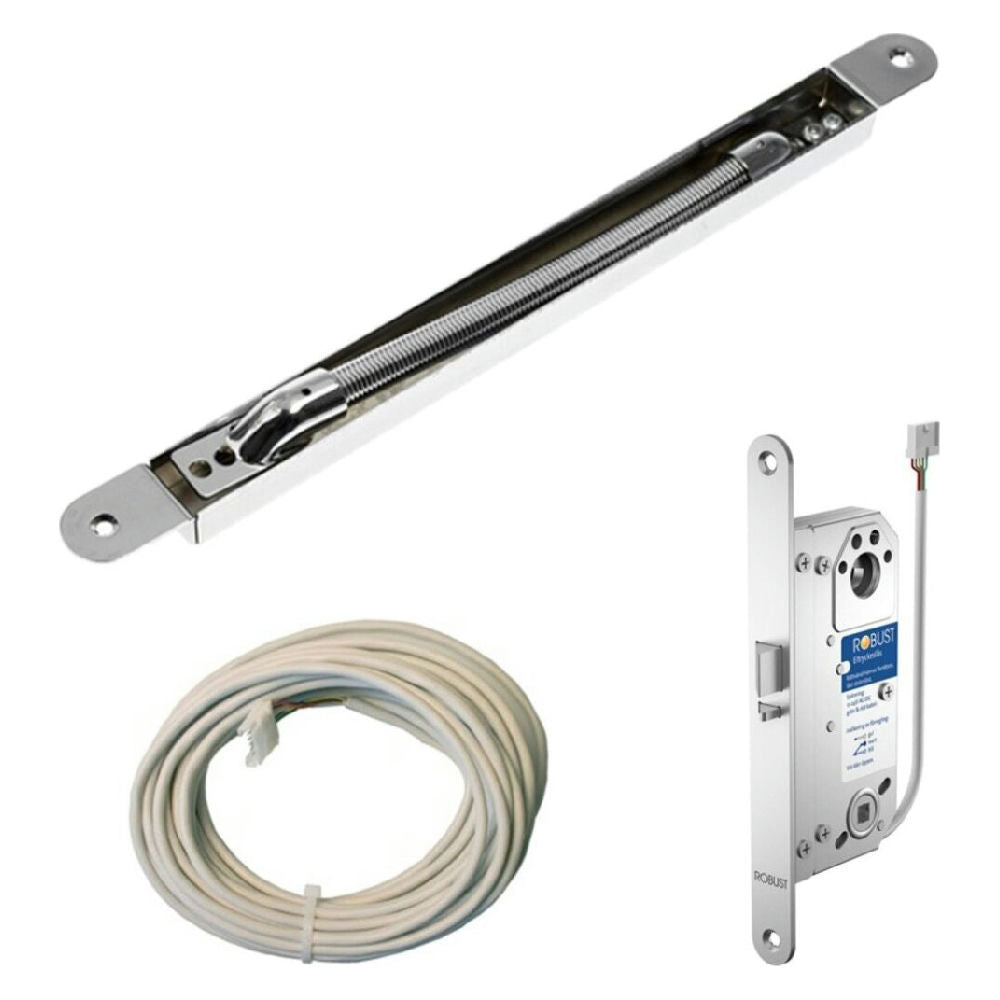 Eltryckeslås 990 rättvänd höger kpl