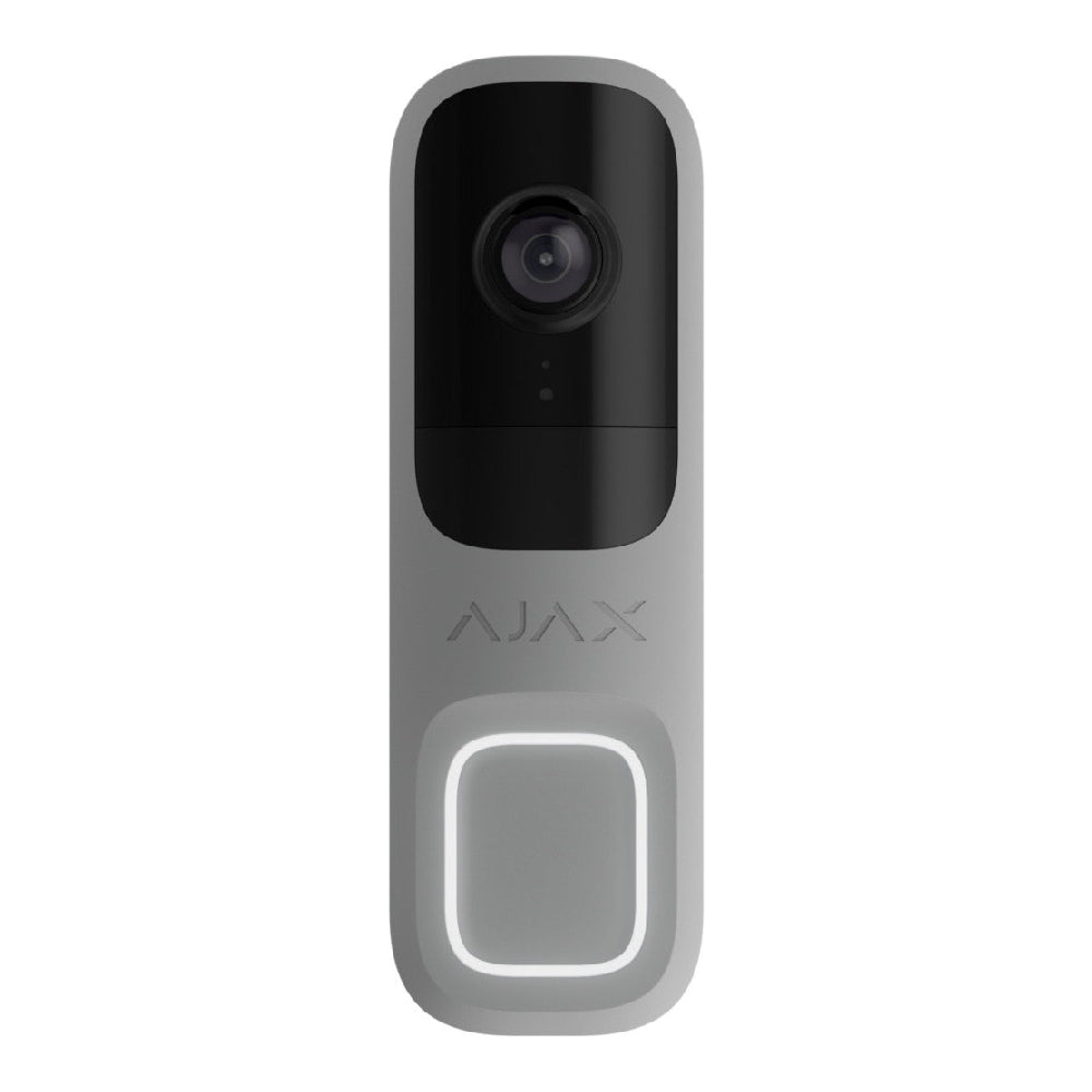 Videodörrklocka 4MP WiFi AI grå