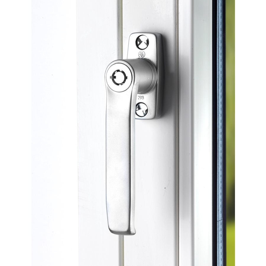 Låshandtag 293 rak 1006 mattkrom