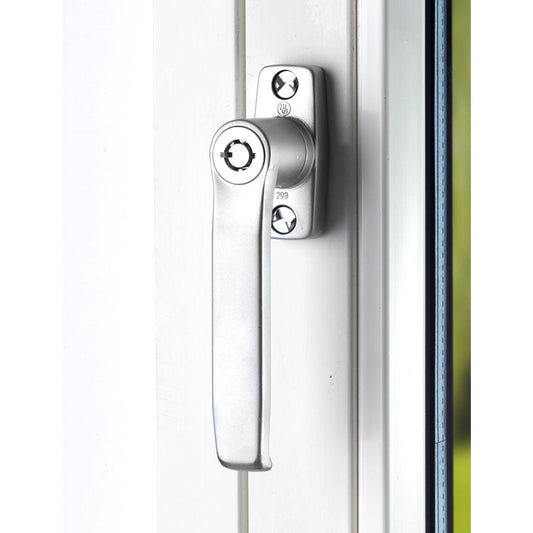 Låshandtag 293 rak 1006 mattkrom