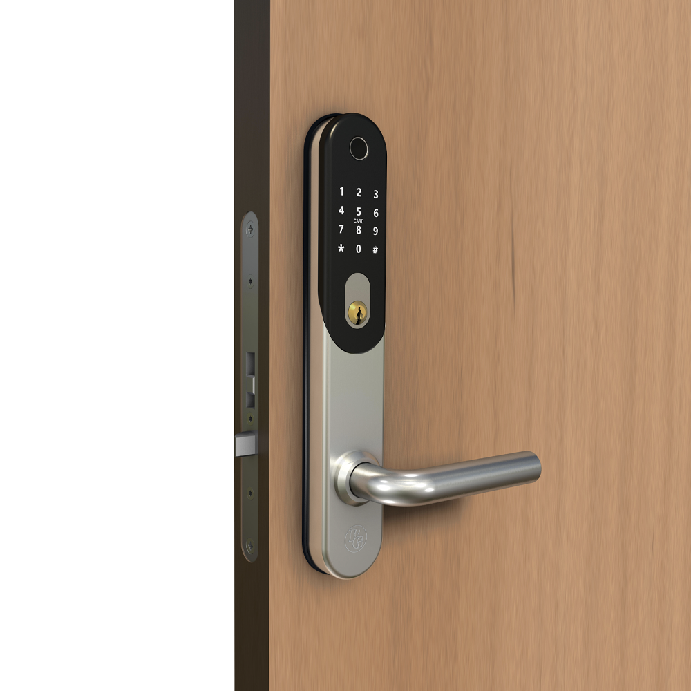 Kodlås BG5000 för ovalcylinder, silver