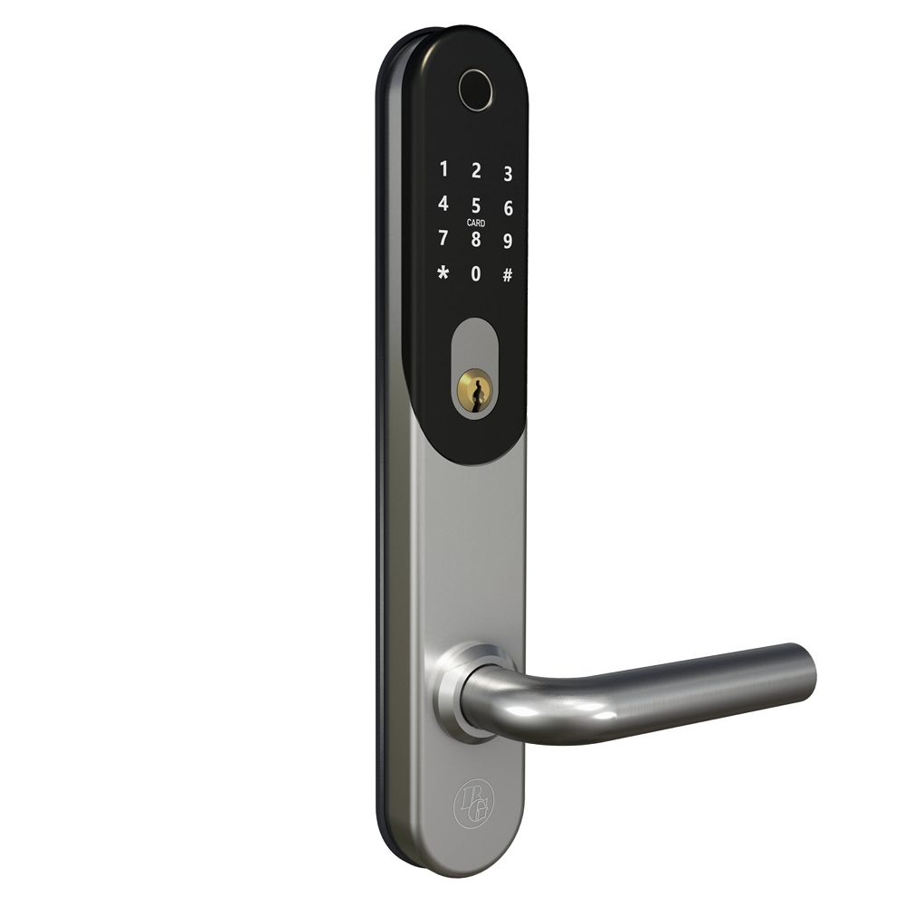 Kodlås BG5000 för ovalcylinder, silver