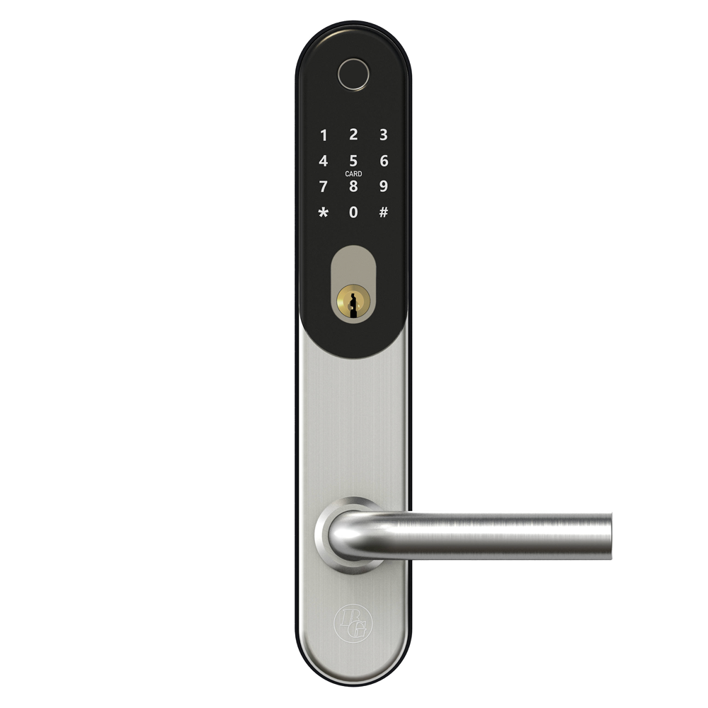 Kodlås BG5000 för ovalcylinder, silver