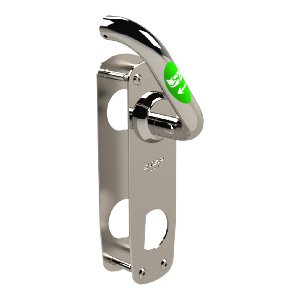 Nödutrymningsbeslag ST17960-R-2 blankt rostfritt stål höger