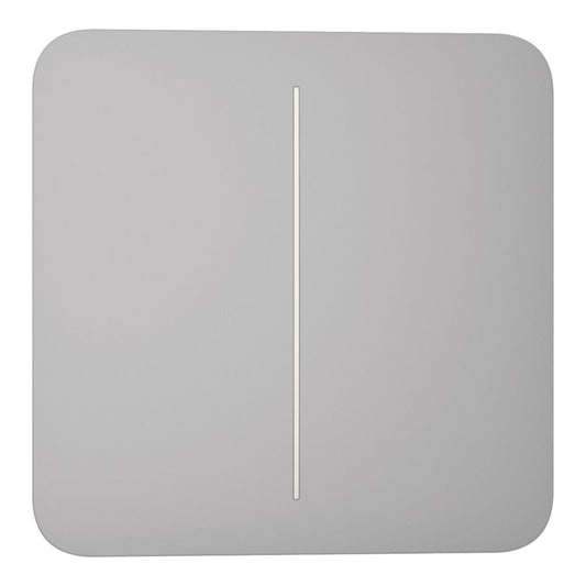 Knapp Solo strömbrytare kron ljusgrå