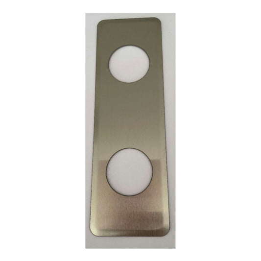 Långskylt 220x70x1mm krom