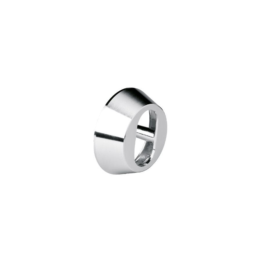 Cylinderring oval 6mm mattkrom SB