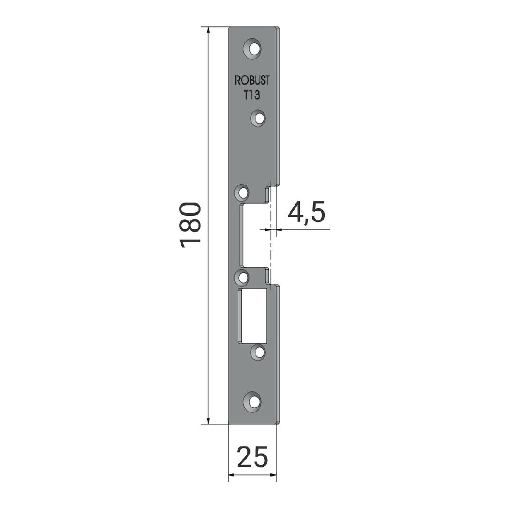 Monteringsstolpe T13